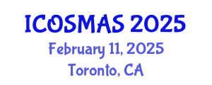 International Conference on Orthopedics, Sports Medicine and Arthroscopic Surgery (ICOSMAS) February 11, 2025 - Toronto, Canada