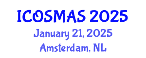 International Conference on Orthopedics, Sports Medicine and Arthroscopic Surgery (ICOSMAS) January 21, 2025 - Amsterdam, Netherlands