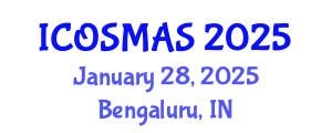 International Conference on Orthopedics, Sports Medicine and Arthroscopic Surgery (ICOSMAS) January 28, 2025 - Bengaluru, India