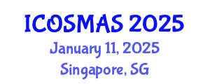 International Conference on Orthopedics, Sports Medicine and Arthroscopic Surgery (ICOSMAS) January 11, 2025 - Singapore, Singapore