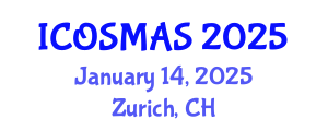 International Conference on Orthopedics, Sports Medicine and Arthroscopic Surgery (ICOSMAS) January 14, 2025 - Zurich, Switzerland