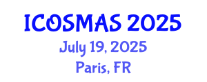 International Conference on Orthopedics, Sports Medicine and Arthroscopic Surgery (ICOSMAS) July 19, 2025 - Paris, France