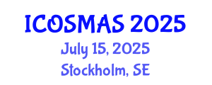 International Conference on Orthopedics, Sports Medicine and Arthroscopic Surgery (ICOSMAS) July 15, 2025 - Stockholm, Sweden