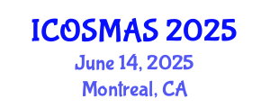 International Conference on Orthopedics, Sports Medicine and Arthroscopic Surgery (ICOSMAS) June 14, 2025 - Montreal, Canada