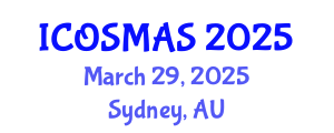 International Conference on Orthopedics, Sports Medicine and Arthroscopic Surgery (ICOSMAS) March 29, 2025 - Sydney, Australia
