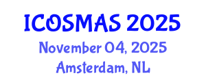 International Conference on Orthopedics, Sports Medicine and Arthroscopic Surgery (ICOSMAS) November 04, 2025 - Amsterdam, Netherlands