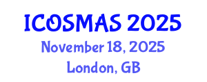 International Conference on Orthopedics, Sports Medicine and Arthroscopic Surgery (ICOSMAS) November 18, 2025 - London, United Kingdom