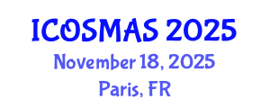 International Conference on Orthopedics, Sports Medicine and Arthroscopic Surgery (ICOSMAS) November 18, 2025 - Paris, France