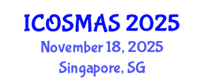 International Conference on Orthopedics, Sports Medicine and Arthroscopic Surgery (ICOSMAS) November 18, 2025 - Singapore, Singapore