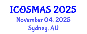 International Conference on Orthopedics, Sports Medicine and Arthroscopic Surgery (ICOSMAS) November 04, 2025 - Sydney, Australia
