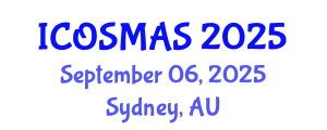 International Conference on Orthopedics, Sports Medicine and Arthroscopic Surgery (ICOSMAS) September 06, 2025 - Sydney, Australia