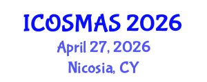 International Conference on Orthopedics, Sports Medicine and Arthroscopic Surgery (ICOSMAS) April 27, 2026 - Nicosia, Cyprus International Conference on Orthopedics, Sports Medicine and Arthroscopic Surgery (ICOSMAS) April 27, 2026 - Nicosia, Cyprus