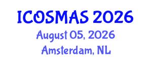 International Conference on Orthopedics, Sports Medicine and Arthroscopic Surgery (ICOSMAS) August 05, 2026 - Amsterdam, Netherlands International Conference on Orthopedics, Sports Medicine and Arthroscopic Surgery (ICOSMAS) August 05, 2026 - Amsterdam, Netherlands