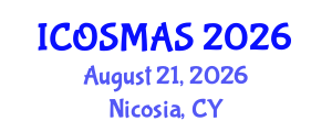 International Conference on Orthopedics, Sports Medicine and Arthroscopic Surgery (ICOSMAS) August 21, 2026 - Nicosia, Cyprus International Conference on Orthopedics, Sports Medicine and Arthroscopic Surgery (ICOSMAS) August 21, 2026 - Nicosia, Cyprus