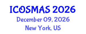 International Conference on Orthopedics, Sports Medicine and Arthroscopic Surgery (ICOSMAS) December 09, 2026 - New York, United States International Conference on Orthopedics, Sports Medicine and Arthroscopic Surgery (ICOSMAS) December 09, 2026 - New York, United States