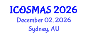 International Conference on Orthopedics, Sports Medicine and Arthroscopic Surgery (ICOSMAS) December 02, 2026 - Sydney, Australia International Conference on Orthopedics, Sports Medicine and Arthroscopic Surgery (ICOSMAS) December 02, 2026 - Sydney, Australia