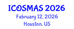 International Conference on Orthopedics, Sports Medicine and Arthroscopic Surgery (ICOSMAS) February 12, 2026 - Houston, United States International Conference on Orthopedics, Sports Medicine and Arthroscopic Surgery (ICOSMAS) February 12, 2026 - Houston, United States