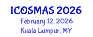 International Conference on Orthopedics, Sports Medicine and Arthroscopic Surgery (ICOSMAS) February 12, 2026 - Kuala Lumpur, Malaysia International Conference on Orthopedics, Sports Medicine and Arthroscopic Surgery (ICOSMAS) February 12, 2026 - Kuala Lumpur, Malaysia