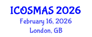 International Conference on Orthopedics, Sports Medicine and Arthroscopic Surgery (ICOSMAS) February 16, 2026 - London, United Kingdom International Conference on Orthopedics, Sports Medicine and Arthroscopic Surgery (ICOSMAS) February 16, 2026 - London, United Kingdom