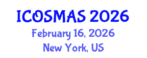 International Conference on Orthopedics, Sports Medicine and Arthroscopic Surgery (ICOSMAS) February 16, 2026 - New York, United States International Conference on Orthopedics, Sports Medicine and Arthroscopic Surgery (ICOSMAS) February 16, 2026 - New York, United States