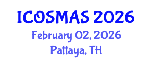 International Conference on Orthopedics, Sports Medicine and Arthroscopic Surgery (ICOSMAS) February 02, 2026 - Pattaya, Thailand International Conference on Orthopedics, Sports Medicine and Arthroscopic Surgery (ICOSMAS) February 02, 2026 - Pattaya, Thailand