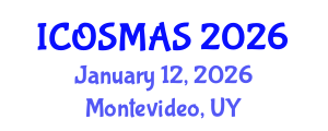 International Conference on Orthopedics, Sports Medicine and Arthroscopic Surgery (ICOSMAS) January 12, 2026 - Montevideo, Uruguay International Conference on Orthopedics, Sports Medicine and Arthroscopic Surgery (ICOSMAS) January 12, 2026 - Montevideo, Uruguay
