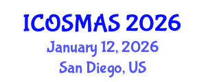 International Conference on Orthopedics, Sports Medicine and Arthroscopic Surgery (ICOSMAS) January 12, 2026 - San Diego, United States International Conference on Orthopedics, Sports Medicine and Arthroscopic Surgery (ICOSMAS) January 12, 2026 - San Diego, United States