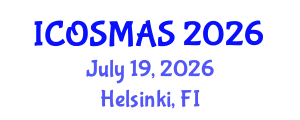 International Conference on Orthopedics, Sports Medicine and Arthroscopic Surgery (ICOSMAS) July 19, 2026 - Helsinki, Finland International Conference on Orthopedics, Sports Medicine and Arthroscopic Surgery (ICOSMAS) July 19, 2026 - Helsinki, Finland