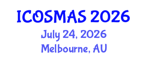 International Conference on Orthopedics, Sports Medicine and Arthroscopic Surgery (ICOSMAS) July 24, 2026 - Melbourne, Australia International Conference on Orthopedics, Sports Medicine and Arthroscopic Surgery (ICOSMAS) July 24, 2026 - Melbourne, Australia