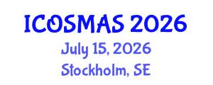 International Conference on Orthopedics, Sports Medicine and Arthroscopic Surgery (ICOSMAS) July 15, 2026 - Stockholm, Sweden International Conference on Orthopedics, Sports Medicine and Arthroscopic Surgery (ICOSMAS) July 15, 2026 - Stockholm, Sweden
