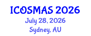 International Conference on Orthopedics, Sports Medicine and Arthroscopic Surgery (ICOSMAS) July 28, 2026 - Sydney, Australia International Conference on Orthopedics, Sports Medicine and Arthroscopic Surgery (ICOSMAS) July 28, 2026 - Sydney, Australia