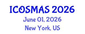 International Conference on Orthopedics, Sports Medicine and Arthroscopic Surgery (ICOSMAS) June 01, 2026 - New York, United States International Conference on Orthopedics, Sports Medicine and Arthroscopic Surgery (ICOSMAS) June 01, 2026 - New York, United States