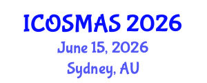 International Conference on Orthopedics, Sports Medicine and Arthroscopic Surgery (ICOSMAS) June 15, 2026 - Sydney, Australia International Conference on Orthopedics, Sports Medicine and Arthroscopic Surgery (ICOSMAS) June 15, 2026 - Sydney, Australia