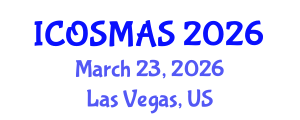 International Conference on Orthopedics, Sports Medicine and Arthroscopic Surgery (ICOSMAS) March 23, 2026 - Las Vegas, United States International Conference on Orthopedics, Sports Medicine and Arthroscopic Surgery (ICOSMAS) March 23, 2026 - Las Vegas, United States