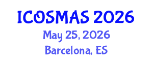 International Conference on Orthopedics, Sports Medicine and Arthroscopic Surgery (ICOSMAS) May 25, 2026 - Barcelona, Spain International Conference on Orthopedics, Sports Medicine and Arthroscopic Surgery (ICOSMAS) May 25, 2026 - Barcelona, Spain