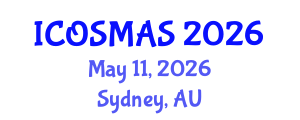 International Conference on Orthopedics, Sports Medicine and Arthroscopic Surgery (ICOSMAS) May 11, 2026 - Sydney, Australia International Conference on Orthopedics, Sports Medicine and Arthroscopic Surgery (ICOSMAS) May 11, 2026 - Sydney, Australia