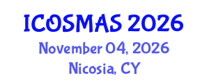 International Conference on Orthopedics, Sports Medicine and Arthroscopic Surgery (ICOSMAS) November 04, 2026 - Nicosia, Cyprus International Conference on Orthopedics, Sports Medicine and Arthroscopic Surgery (ICOSMAS) November 04, 2026 - Nicosia, Cyprus