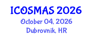 International Conference on Orthopedics, Sports Medicine and Arthroscopic Surgery (ICOSMAS) October 04, 2026 - Dubrovnik, Croatia International Conference on Orthopedics, Sports Medicine and Arthroscopic Surgery (ICOSMAS) October 04, 2026 - Dubrovnik, Croatia