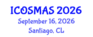 International Conference on Orthopedics, Sports Medicine and Arthroscopic Surgery (ICOSMAS) September 16, 2026 - Santiago, Chile International Conference on Orthopedics, Sports Medicine and Arthroscopic Surgery (ICOSMAS) September 16, 2026 - Santiago, Chile