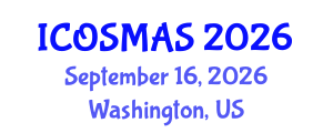 International Conference on Orthopedics, Sports Medicine and Arthroscopic Surgery (ICOSMAS) September 16, 2026 - Washington, United States International Conference on Orthopedics, Sports Medicine and Arthroscopic Surgery (ICOSMAS) September 16, 2026 - Washington, United States