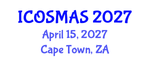 International Conference on Orthopedics, Sports Medicine and Arthroscopic Surgery (ICOSMAS) April 15, 2027 - Cape Town, South Africa International Conference on Orthopedics, Sports Medicine and Arthroscopic Surgery (ICOSMAS) April 15, 2027 - Cape Town, South Africa