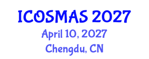 International Conference on Orthopedics, Sports Medicine and Arthroscopic Surgery (ICOSMAS) April 10, 2027 - Chengdu, China International Conference on Orthopedics, Sports Medicine and Arthroscopic Surgery (ICOSMAS) April 10, 2027 - Chengdu, China