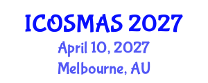 International Conference on Orthopedics, Sports Medicine and Arthroscopic Surgery (ICOSMAS) April 10, 2027 - Melbourne, Australia International Conference on Orthopedics, Sports Medicine and Arthroscopic Surgery (ICOSMAS) April 10, 2027 - Melbourne, Australia