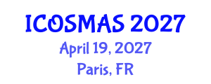 International Conference on Orthopedics, Sports Medicine and Arthroscopic Surgery (ICOSMAS) April 19, 2027 - Paris, France International Conference on Orthopedics, Sports Medicine and Arthroscopic Surgery (ICOSMAS) April 19, 2027 - Paris, France
