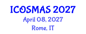 International Conference on Orthopedics, Sports Medicine and Arthroscopic Surgery (ICOSMAS) April 08, 2027 - Rome, Italy International Conference on Orthopedics, Sports Medicine and Arthroscopic Surgery (ICOSMAS) April 08, 2027 - Rome, Italy