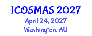 International Conference on Orthopedics, Sports Medicine and Arthroscopic Surgery (ICOSMAS) April 24, 2027 - Washington, Australia International Conference on Orthopedics, Sports Medicine and Arthroscopic Surgery (ICOSMAS) April 24, 2027 - Washington, Australia