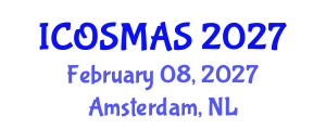 International Conference on Orthopedics, Sports Medicine and Arthroscopic Surgery (ICOSMAS) February 08, 2027 - Amsterdam, Netherlands International Conference on Orthopedics, Sports Medicine and Arthroscopic Surgery (ICOSMAS) February 08, 2027 - Amsterdam, Netherlands