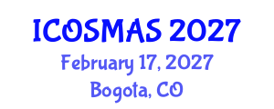 International Conference on Orthopedics, Sports Medicine and Arthroscopic Surgery (ICOSMAS) February 17, 2027 - Bogota, Colombia