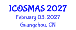 International Conference on Orthopedics, Sports Medicine and Arthroscopic Surgery (ICOSMAS) February 03, 2027 - Guangzhou, China International Conference on Orthopedics, Sports Medicine and Arthroscopic Surgery (ICOSMAS) February 03, 2027 - Guangzhou, China