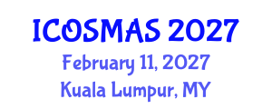 International Conference on Orthopedics, Sports Medicine and Arthroscopic Surgery (ICOSMAS) February 11, 2027 - Kuala Lumpur, Malaysia International Conference on Orthopedics, Sports Medicine and Arthroscopic Surgery (ICOSMAS) February 11, 2027 - Kuala Lumpur, Malaysia